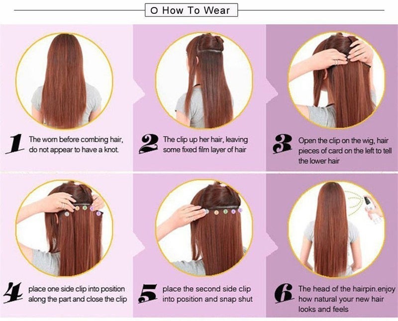 Curly Malaysian Virgin Hair Clip In Extensions Water Wave Real Human Clip In Hair Extensions for Black Women Natural Black 12inch 7pcs/Set 120g